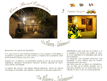 Tablet Screenshot of casaespenitas.com
